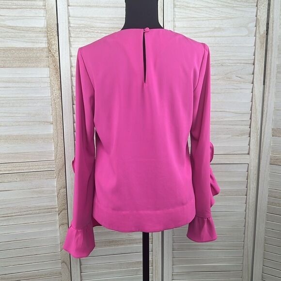 Crosby Mollie Burch Barbie Pink Ashlyn Top Small - Picture 7 of 14